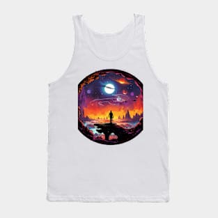 Journey to Space Tank Top